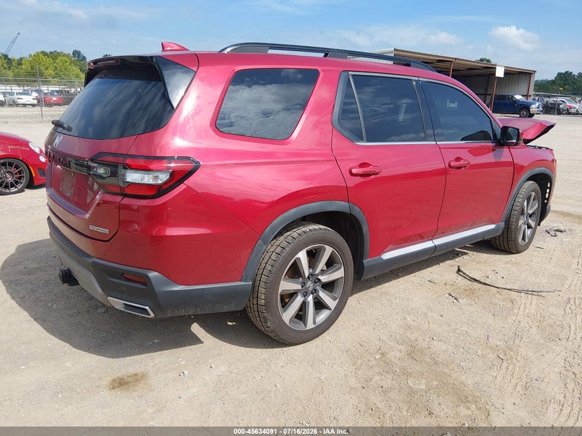 2023 Honda Pilot VIN 5FNYG1H78PB057998 IAAI salvage auction — FRONT END, Salvage Title, sold $12,700 on 2026-07-31 (photo 4)