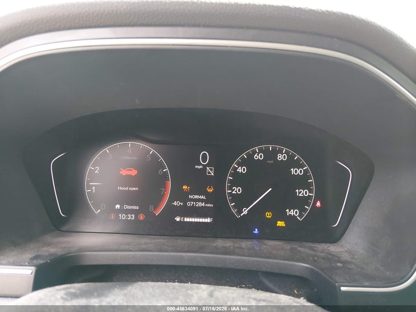 2023 Honda Pilot VIN 5FNYG1H78PB057998 IAAI salvage auction — FRONT END, Salvage Title, sold $12,700 on 2026-07-31 (photo 7)