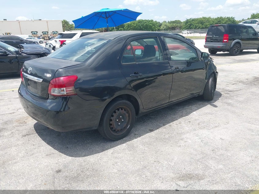 2012 Toyota Yaris VIN JTDBT4K31C1414630 IAAI salvage auction — NORMAL WEAR, Clear (Florida), sold $700 on 2026-07-30 (photo 4)