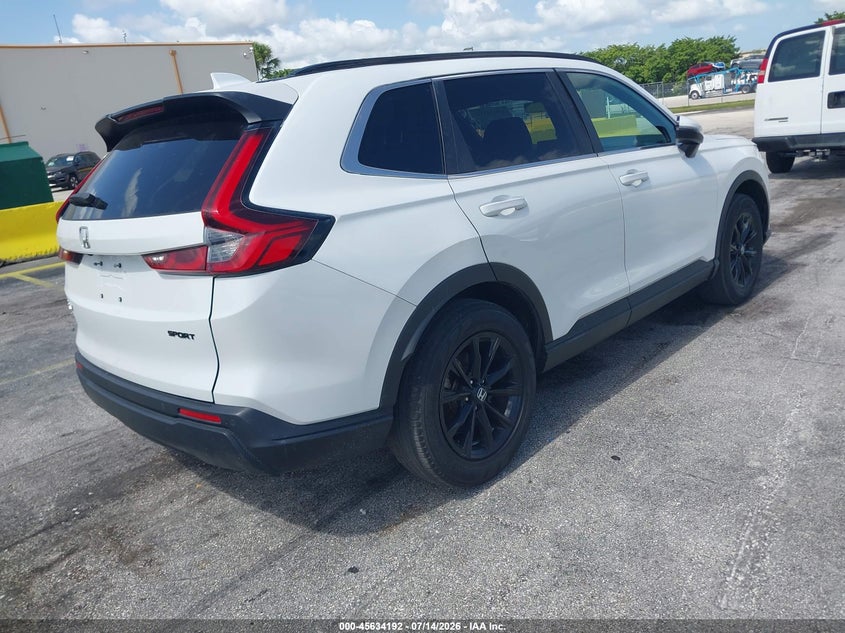 2024 Honda Cr-v VIN 7FARS6H89RE036593 IAAI salvage auction — NORMAL WEAR, Salvage Title, sold $11,900 on 2026-07-23 (photo 4)