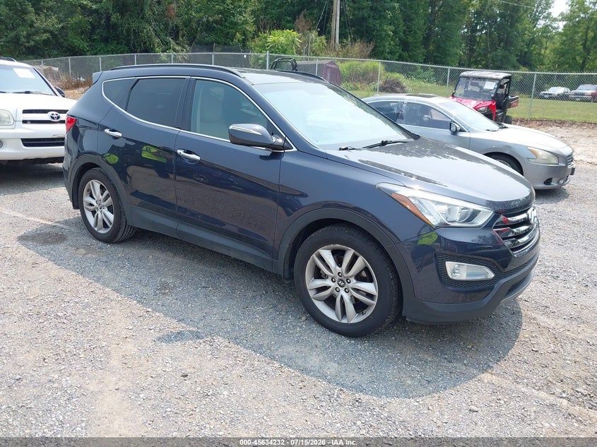 2014 Hyundai Santa fe VIN 5XYZU3LA1EG232559 IAAI salvage auction — NORMAL WEAR, Clear (Virginia), sold $625 on 2026-07-21 (photo 1)