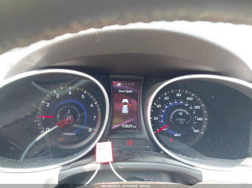 2014 Hyundai Santa fe VIN 5XYZU3LA1EG232559 IAAI salvage auction — NORMAL WEAR, Clear (Virginia), sold $625 on 2026-07-21 (photo 7)