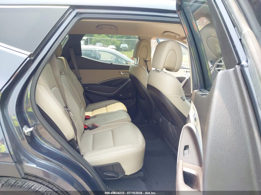 2014 Hyundai Santa fe VIN 5XYZU3LA1EG232559 IAAI salvage auction — NORMAL WEAR, Clear (Virginia), sold $625 on 2026-07-21 (photo 8)