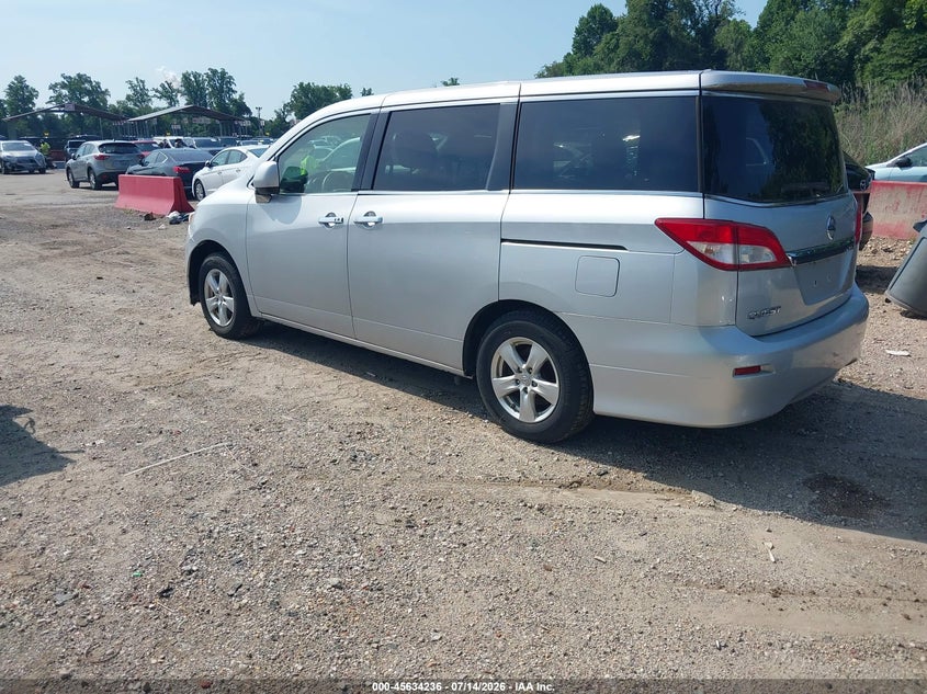 2013 Nissan Quest VIN JN8AE2KP3D9062185 IAAI salvage auction — NORMAL WEAR, Clear (Maryland), sold $300 on 2026-07-30 (photo 3)