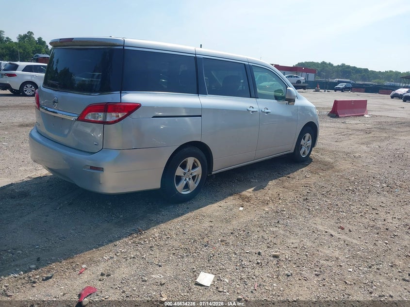 2013 Nissan Quest VIN JN8AE2KP3D9062185 IAAI salvage auction — NORMAL WEAR, Clear (Maryland), sold $300 on 2026-07-30 (photo 4)