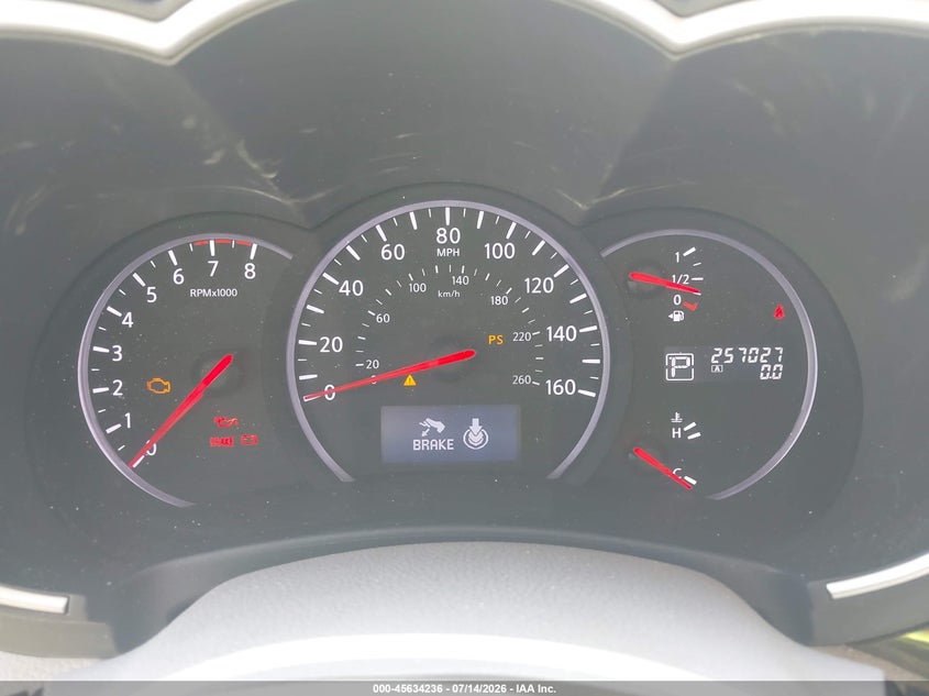 2013 Nissan Quest VIN JN8AE2KP3D9062185 IAAI salvage auction — NORMAL WEAR, Clear (Maryland), sold $300 on 2026-07-30 (photo 7)