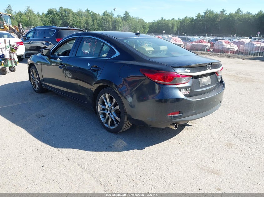 2014 Mazda 6 VIN JM1GJ1W60E1130312 IAAI salvage auction — NORMAL WEAR, Salvage Title, sold $1,225 on 2026-08-01 (photo 3)