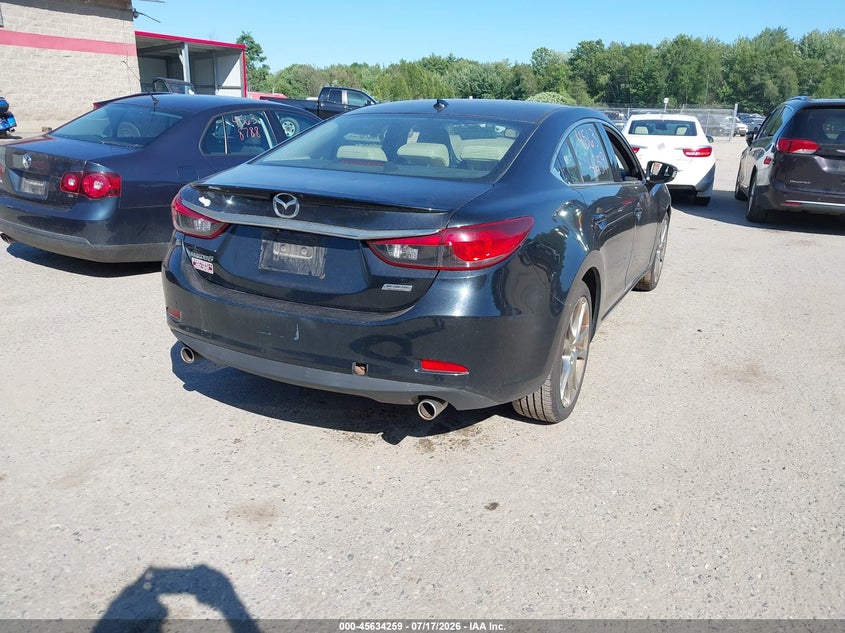 2014 Mazda 6 VIN JM1GJ1W60E1130312 IAAI salvage auction — NORMAL WEAR, Salvage Title, sold $1,225 on 2026-08-01 (photo 4)