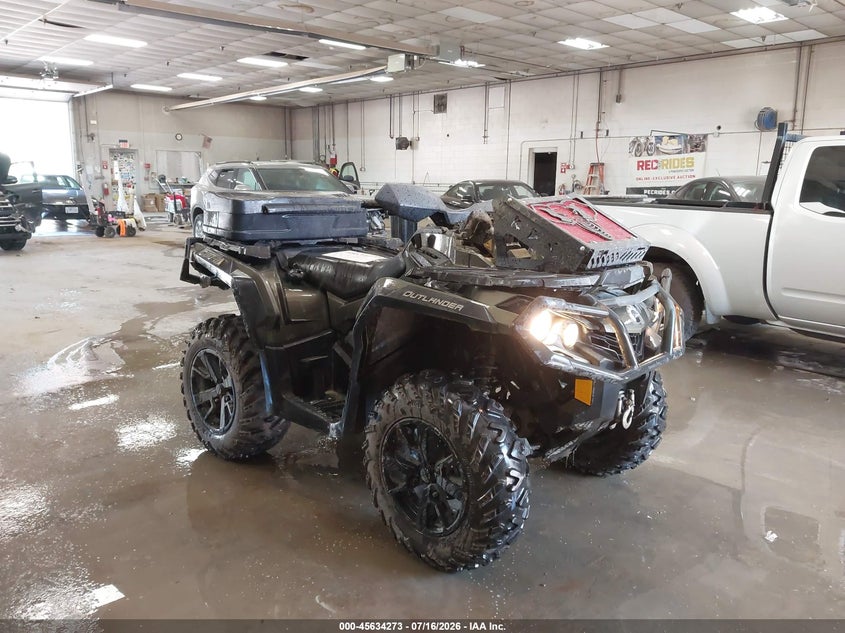 2022 Can-am/ brp Outlander VIN 3JBLKAJ43NJ001098 IAAI salvage auction — ROLLOVER, Salvage Title, sold $2,800 on 2026-08-21 (photo 1)