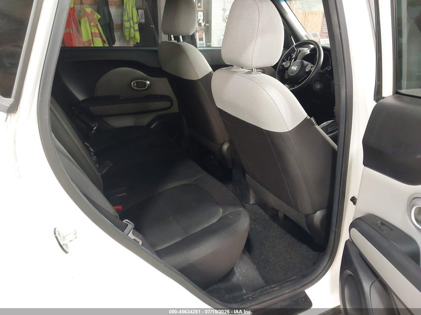 2016 Kia Soul VIN KNDJN2A22G7370286 IAAI salvage auction — LEFT REAR, Salvage Title, sold $1,050 on 2026-07-22 (photo 8)