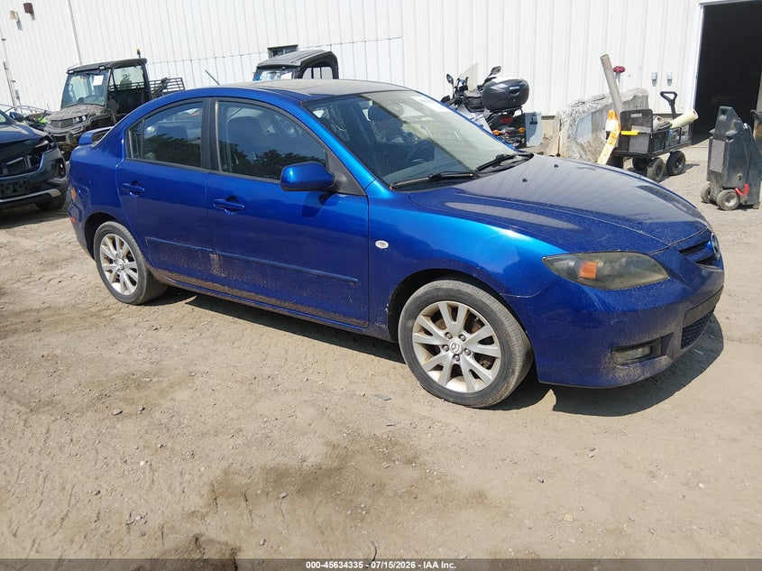 2007 Mazda 3 VIN JM1BK323371746488 IAAI salvage auction — NORMAL WEAR, Clear (Pennsylvania), sold $250 on 2026-07-23 (photo 1)