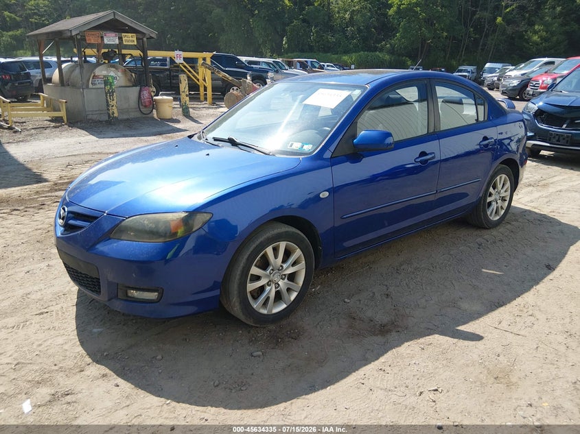 2007 Mazda 3 VIN JM1BK323371746488 IAAI salvage auction — NORMAL WEAR, Clear (Pennsylvania), sold $250 on 2026-07-23 (photo 2)