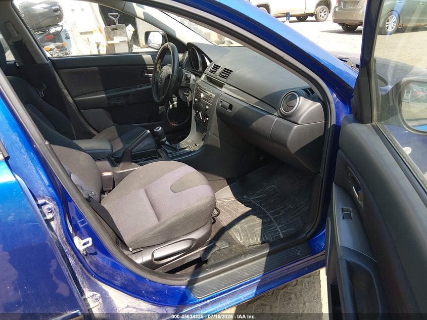2007 Mazda 3 VIN JM1BK323371746488 IAAI salvage auction — NORMAL WEAR, Clear (Pennsylvania), sold $250 on 2026-07-23 (photo 5)