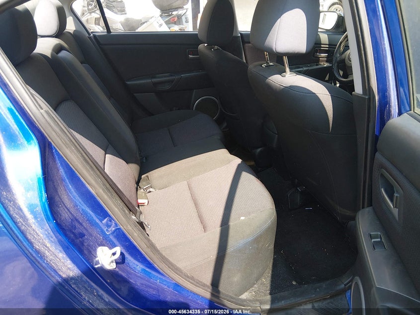 2007 Mazda 3 VIN JM1BK323371746488 IAAI salvage auction — NORMAL WEAR, Clear (Pennsylvania), sold $250 on 2026-07-23 (photo 8)