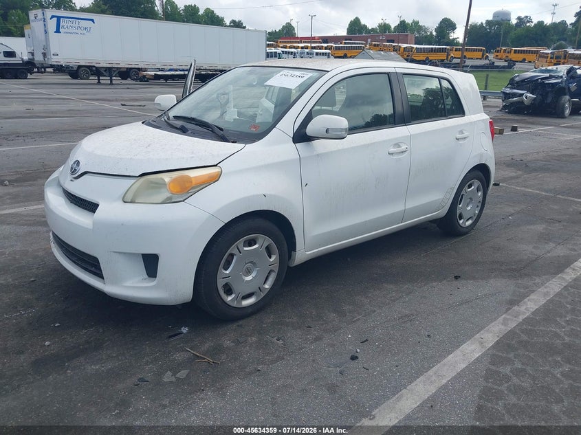 2008 Scion Xd VIN JTKKU10448J007814 IAAI salvage auction — NORMAL WEAR, Clear (North Carolina), sold $475 on 2026-07-23 (photo 2)