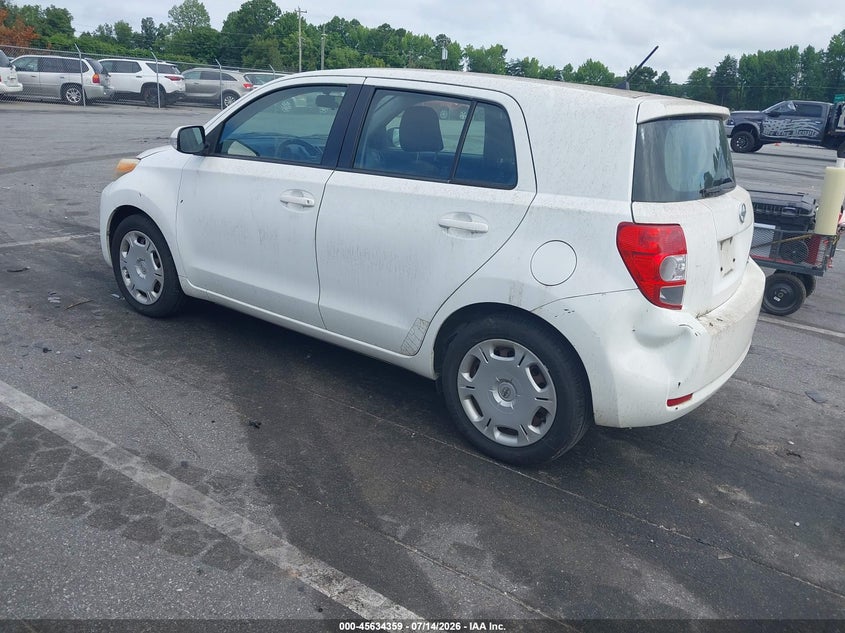 2008 Scion Xd VIN JTKKU10448J007814 IAAI salvage auction — NORMAL WEAR, Clear (North Carolina), sold $475 on 2026-07-23 (photo 3)