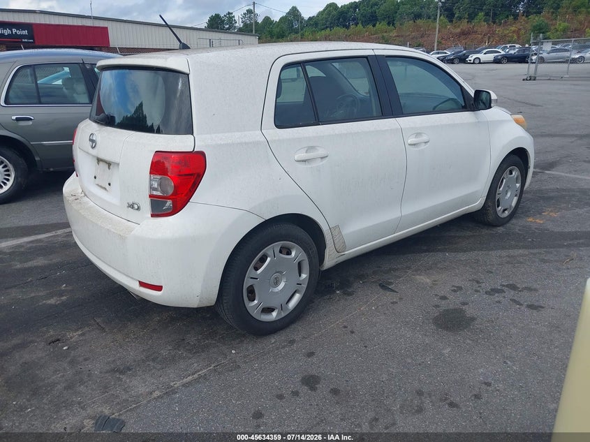 2008 Scion Xd VIN JTKKU10448J007814 IAAI salvage auction — NORMAL WEAR, Clear (North Carolina), sold $475 on 2026-07-23 (photo 4)