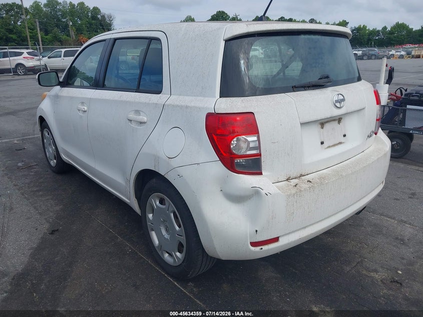 2008 Scion Xd VIN JTKKU10448J007814 IAAI salvage auction — NORMAL WEAR, Clear (North Carolina), sold $475 on 2026-07-23 (photo 6)