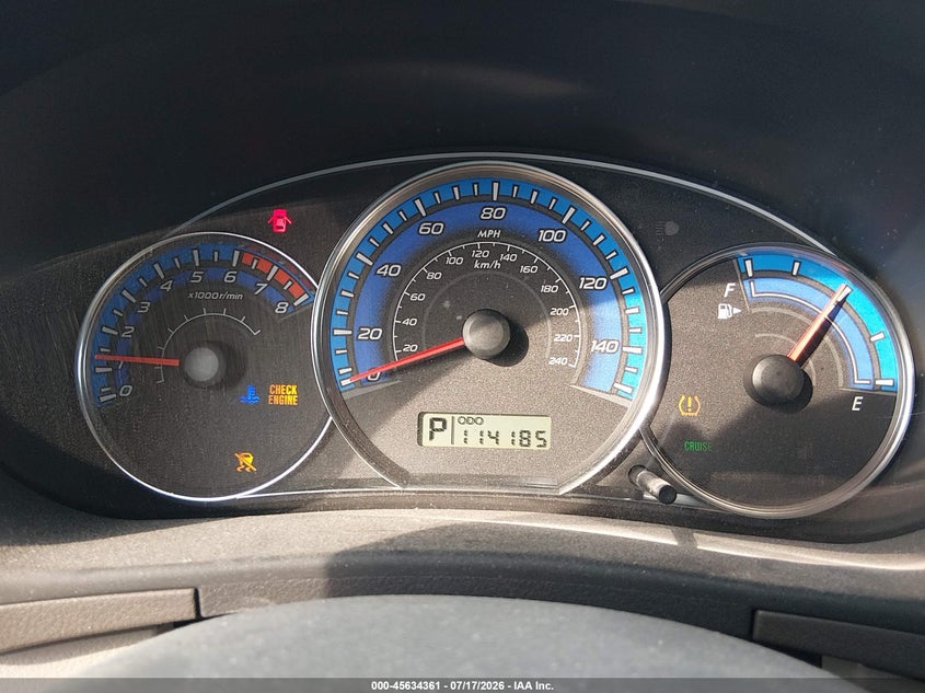 2009 Subaru Forester VIN JF2SH63679H784195 IAAI salvage auction — NORMAL WEAR, Clear (New York), sold $50 on 2026-07-23 (photo 7)
