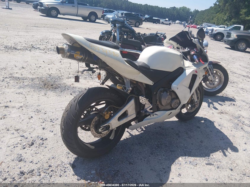 2004 Honda Cbr600 VIN JH2PC37074M106710 IAAI salvage auction — NORMAL WEAR, Clear (South Carolina), sold $475 on 2026-07-28 (photo 4)