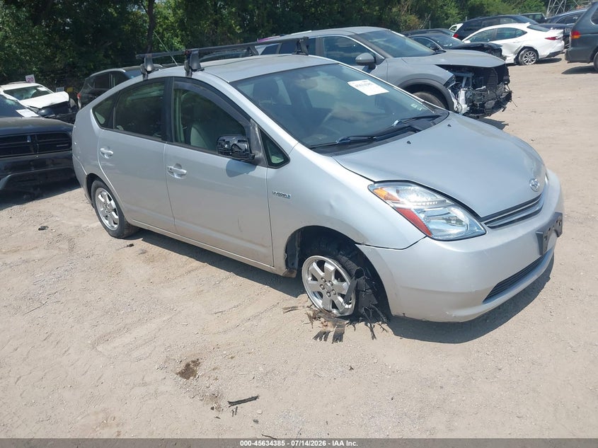 2006 Toyota Prius VIN JTDKB20UX67521857 IAAI salvage auction — NORMAL WEAR, Clear (Indiana), sold $225 on 2026-07-22 (photo 1)