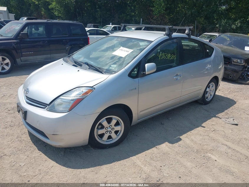 2006 Toyota Prius VIN JTDKB20UX67521857 IAAI salvage auction — NORMAL WEAR, Clear (Indiana), sold $225 on 2026-07-22 (photo 2)