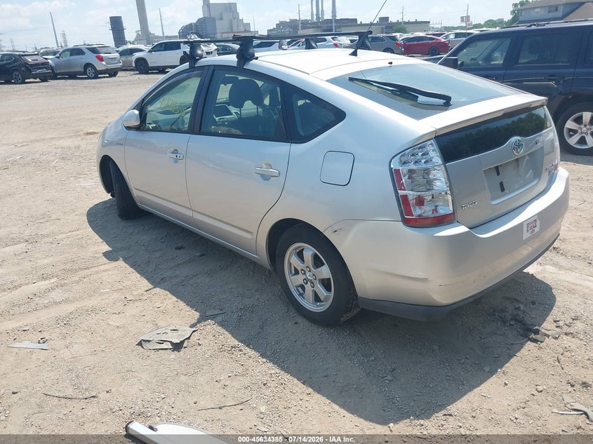 2006 Toyota Prius VIN JTDKB20UX67521857 IAAI salvage auction — NORMAL WEAR, Clear (Indiana), sold $225 on 2026-07-22 (photo 3)
