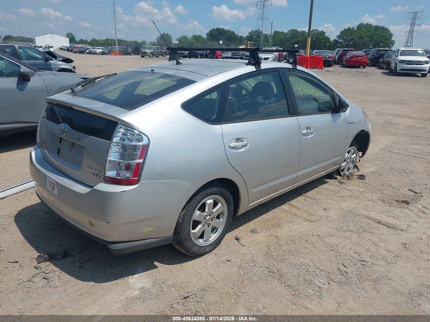 2006 Toyota Prius VIN JTDKB20UX67521857 IAAI salvage auction — NORMAL WEAR, Clear (Indiana), sold $225 on 2026-07-22 (photo 4)