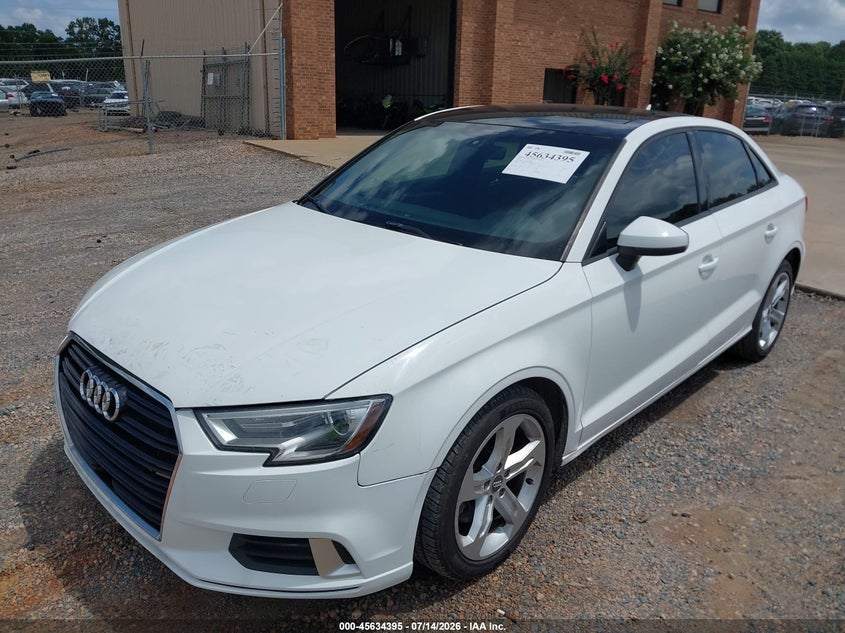 2018 Audi A3 VIN WAUAUGFF9J1088827 IAAI salvage auction — UNKNOWN, Salvage Title, sold $3,850 on 2026-07-27 (photo 2)
