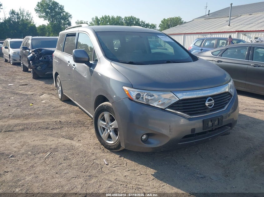 2016 Nissan Quest VIN JN8AE2KP6G9156999 IAAI salvage auction — NORMAL WEAR, Clear (Illinois), sold $25 on 2026-07-29 (photo 1)