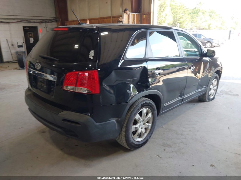 2011 Kia Sorento VIN 5XYKTCA19BG187499 IAAI salvage auction — SIDE, Mv-907A (New York), sold $775 on 2026-08-01 (photo 4)