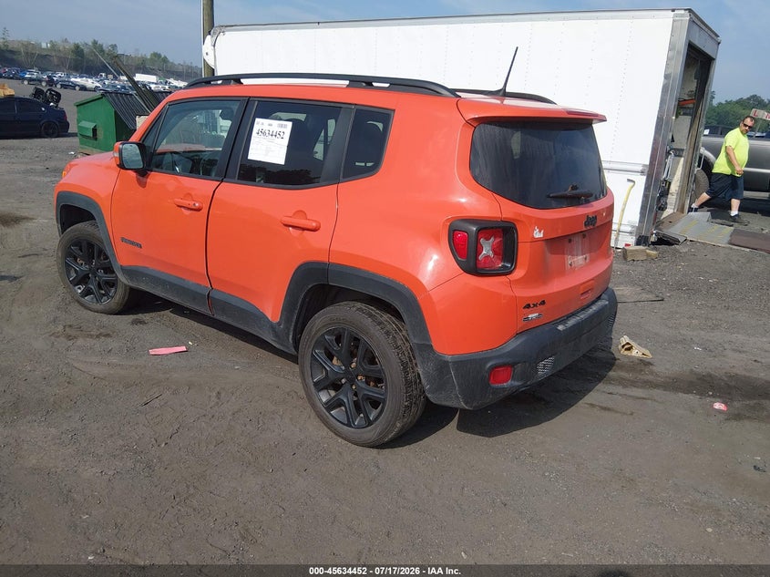 2019 Jeep Renegade VIN ZACNJBBB6KPJ93181 IAAI salvage auction — FRONT END, Wait Title, sold $650 on 2026-08-11 (photo 3)