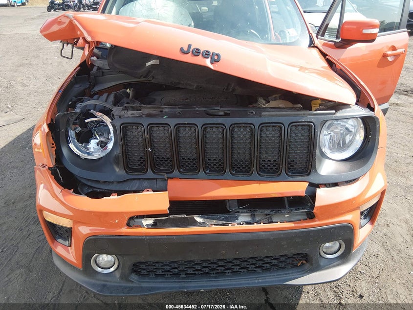 2019 Jeep Renegade VIN ZACNJBBB6KPJ93181 IAAI salvage auction — FRONT END, Wait Title, sold $650 on 2026-08-11 (photo 6)
