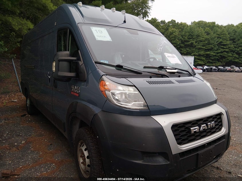 2020 Ram Promaster city VIN 3C6URVJG8LE124780 IAAI salvage auction — LEFT & RIGHT, Salvage Title, sold $5,000 on 2026-07-26 (photo 1)