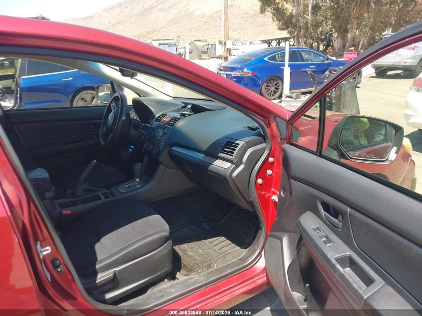 2014 Subaru Impreza VIN JF1GPAA64E8260189 IAAI salvage auction — NORMAL WEAR, Rebuilt (Washington), sold $425 on 2026-07-28 (photo 5)