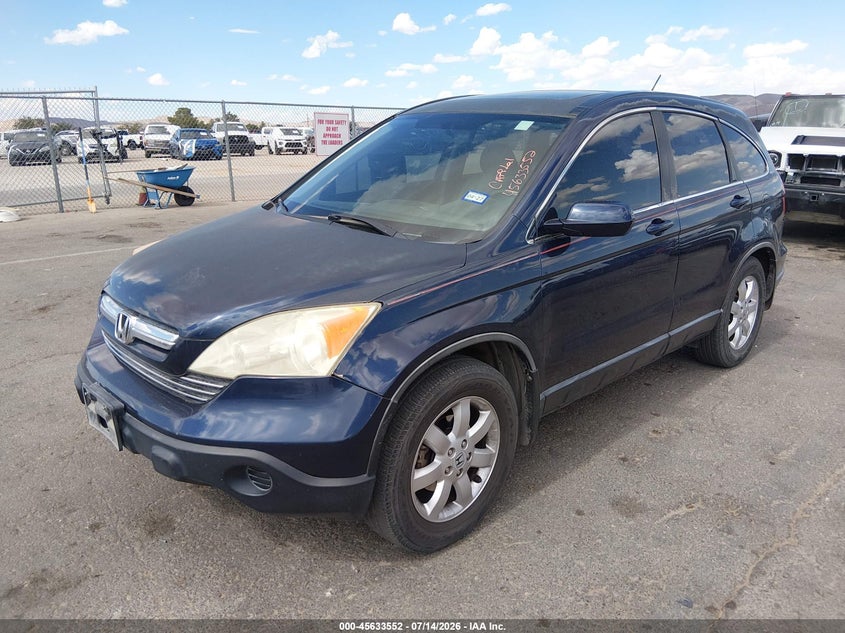 2007 Honda Cr-v VIN JHLRE38747C017987 IAAI salvage auction — NORMAL WEAR, Original (Texas), sold $1,425 on 2026-07-29 (photo 2)