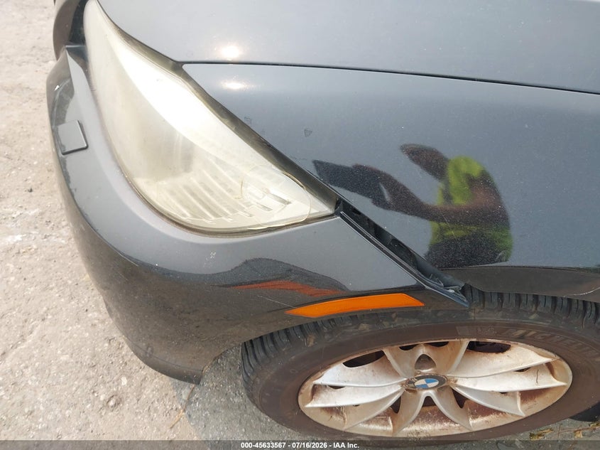 2010 BMW 3 series VIN WBAPK7C52AA460049 IAAI salvage auction — NORMAL WEAR, Clear (Maryland), sold $500 on 2026-07-28 (photo 6)