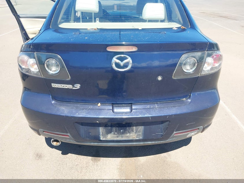 2009 Mazda 3 VIN JM1BK32F591208288 IAAI salvage auction — NORMAL WEAR, Clear (Hawaii), sold $150 on 2026-09-23 (photo 6)
