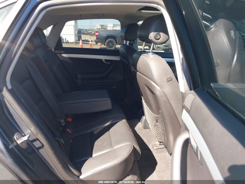 2006 Audi A4 VIN WAUBF78EX6A250250 IAAI salvage auction — NORMAL WEAR, Peddle Clear Public-Restricted (Oregon), sold $225 on 2026-07-29 (photo 8)