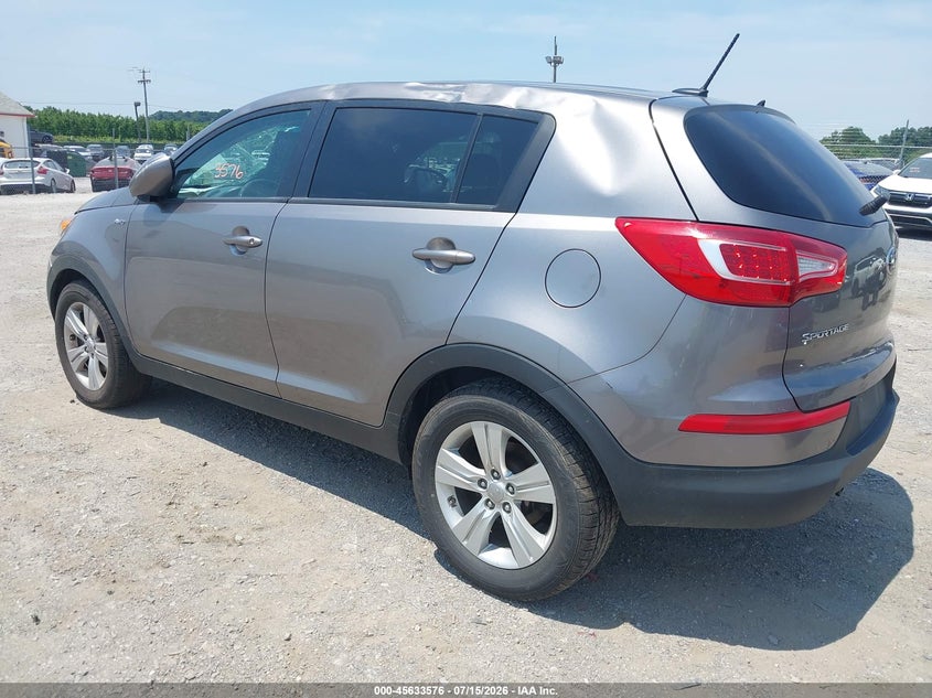2013 Kia Sportage VIN KNDPBCA21D7494585 IAAI salvage auction — FRONT END, Salvage Title, sold $1,850 on 2026-07-29 (photo 3)