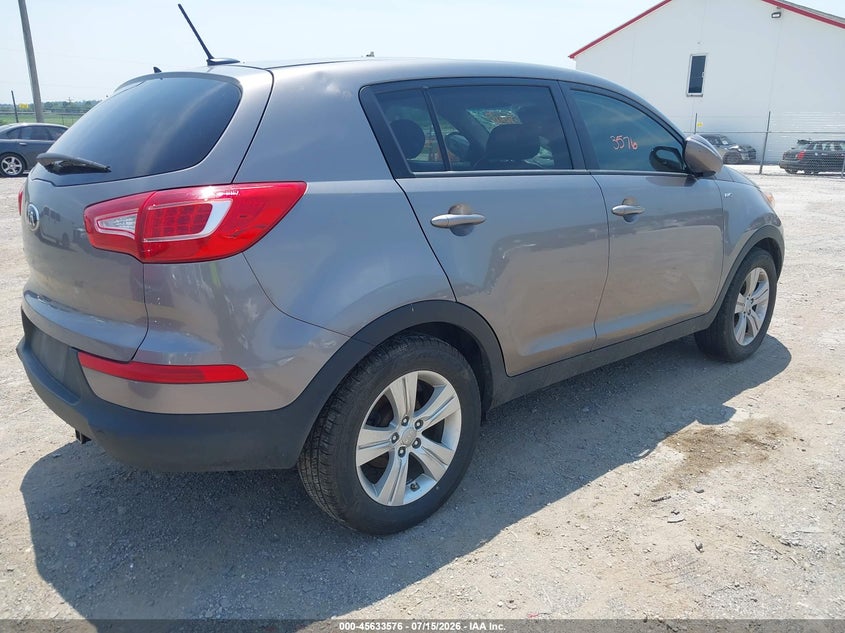 2013 Kia Sportage VIN KNDPBCA21D7494585 IAAI salvage auction — FRONT END, Salvage Title, sold $1,850 on 2026-07-29 (photo 4)