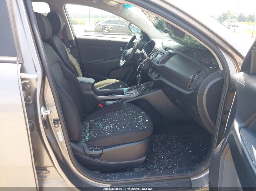 2013 Kia Sportage VIN KNDPBCA21D7494585 IAAI salvage auction — FRONT END, Salvage Title, sold $1,850 on 2026-07-29 (photo 5)