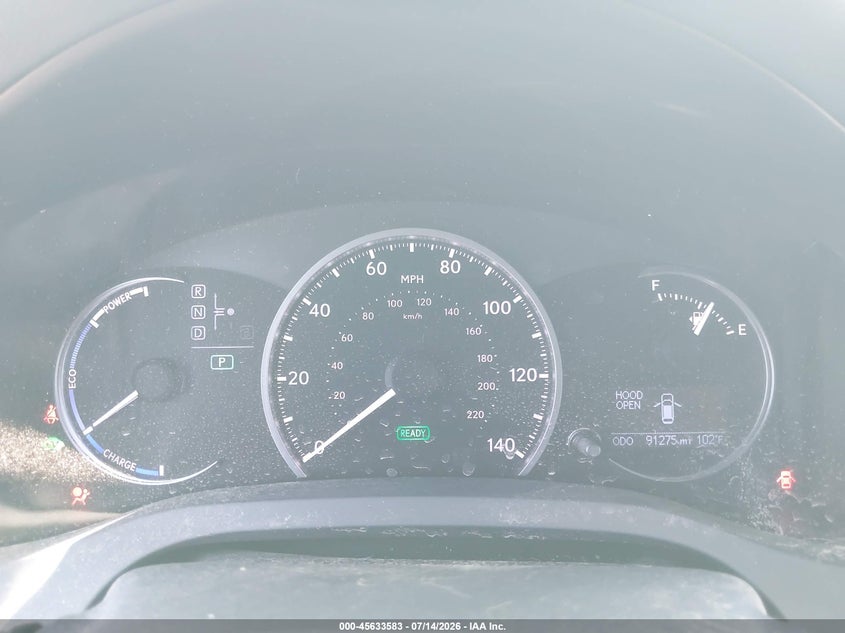 2012 Lexus Ct VIN JTHKD5BH5C2092842 IAAI salvage auction — FRONT END, Salvage Title, sold $3,250 on 2026-07-29 (photo 7)