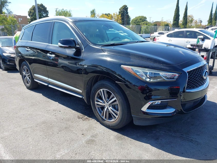 2019 Infiniti Qx60 VIN 5N1DL0MN4KC569011 — IAAI salvage auction photo
