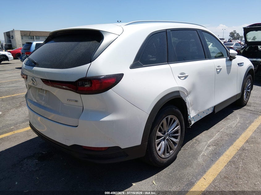 2025 Mazda Cx-90 VIN JM3KKAHD6S1195073 IAAI salvage auction — RIGHT SIDE, Salvage (California), sold $14,600 on 2026-08-25 (photo 4)