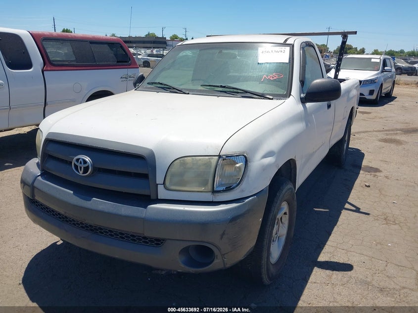 2004 Toyota Tundra VIN 5TBJN32134S446278 IAAI salvage auction — NORMAL WEAR, Clear - Dealer Only (California), sold $2,850 on 2026-07-22 (photo 2)