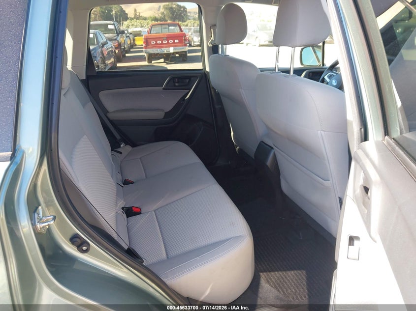 2017 Subaru Forester VIN JF2SJAEC1HH563149 IAAI salvage auction — NORMAL WEAR, Clear - Dealer Only (California), sold $4,850 on 2026-07-23 (photo 8)