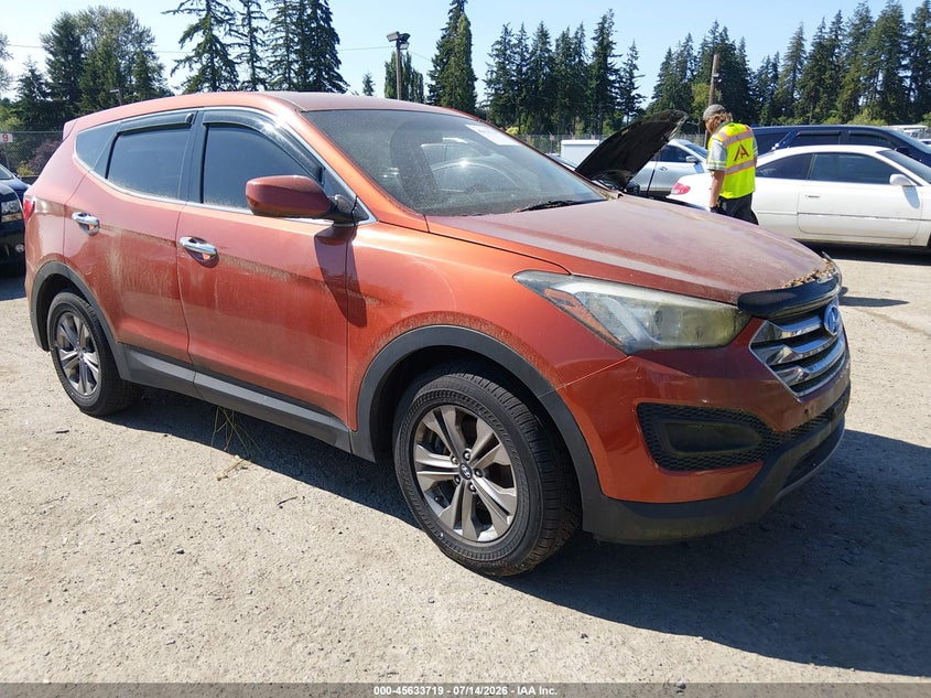 2015 Hyundai Santa fe VIN 5XYZTDLB6FG299502 IAAI salvage auction — NORMAL WEAR, Clear (Washington), sold $2,100 on 2026-07-22 (photo 1)