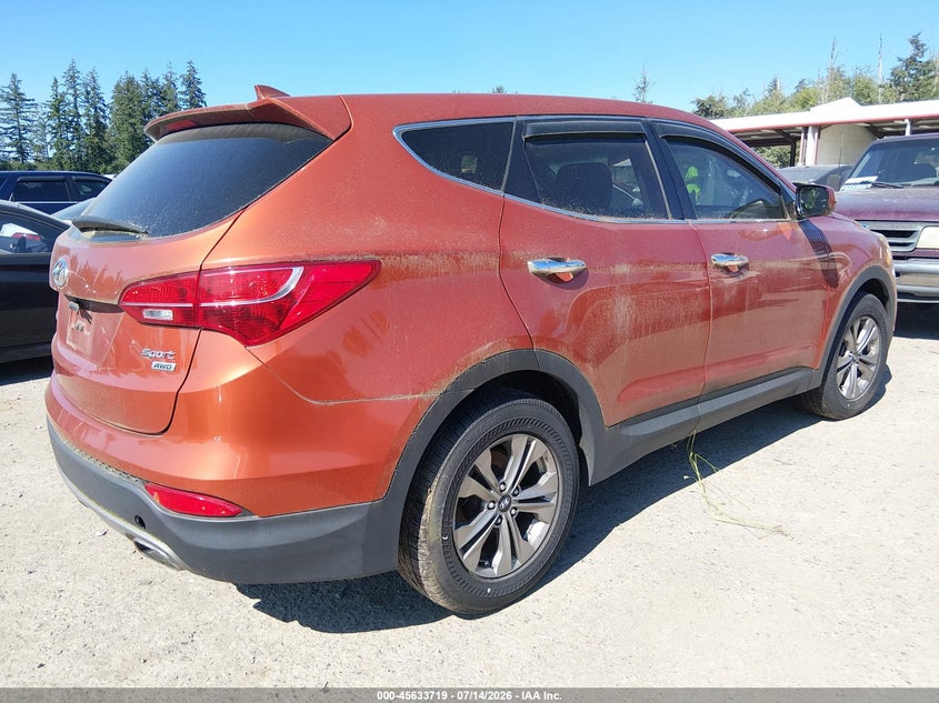 2015 Hyundai Santa fe VIN 5XYZTDLB6FG299502 IAAI salvage auction — NORMAL WEAR, Clear (Washington), sold $2,100 on 2026-07-22 (photo 4)