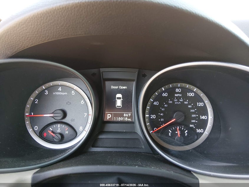 2015 Hyundai Santa fe VIN 5XYZTDLB6FG299502 IAAI salvage auction — NORMAL WEAR, Clear (Washington), sold $2,100 on 2026-07-22 (photo 7)
